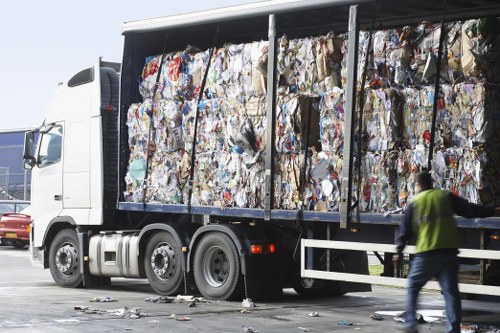 Variety of furniture items being cleared from a Bracknell home